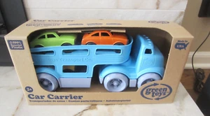 New Green Toys Car Carrier Plastic BPA Free 4 Piece Set Ages 3+ - Picture 1 of 3