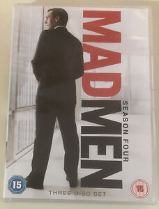 Jon Hamm: "Mad Men" Complete Season Four 3-DVD Box Set Regional Code 2
