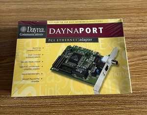 Dayna Communications DAYNAPORT PCI Ethernet Adapter DP1201 - New Sealed In Box - Picture 1 of 6