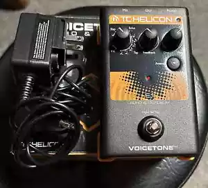 TC Helicon VoiceTone E1 Echo & Tap Delay w/Box x Condition - Picture 1 of 9