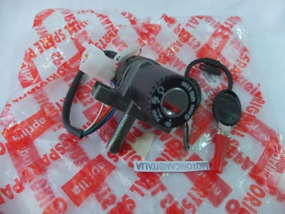 For APRILIA Scarabeo 100 Ignition Lock Key Steering Lock Foto 1 de 4