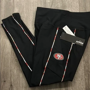 San Francisco 49ers Black Youth Leggings size Large - Picture 1 of 6