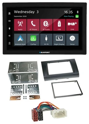 Blaupunkt DAB Bluetooth USB MP3 2DIN Autoradio für Suzuki Swift (2005-2010) - Bild 1 von 4