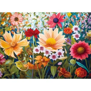 Jigsaw Puzzles 300 Pieces for Adults 300 Pieces Flower Puzzle Recycled Cardboar - Picture 1 of 6