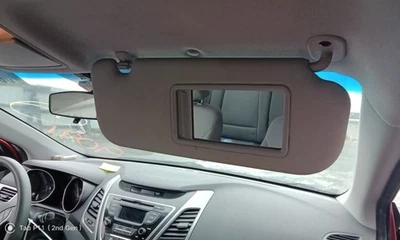 Passenger Sun Visor Sedan Without Sunroof Fits 14-16 ELANTRA 686356 - Imagem 1 de 4