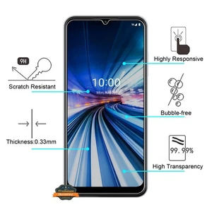 For TCL 30 Z (T602DL) Tempered Glass Screen Protector HD Clear, Case Friendly 9H - Picture 1 of 8
