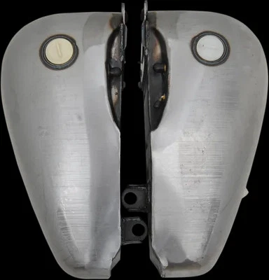 Tanque de combustible Fat Bob Style 6 gal gasolina lado plano Harley Super Glide 85-86 Foto 1 de 4