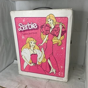Vintage Mattel 1982 Barbie rosa Modepuppe Koffer Tragetasche - Bild 1 von 10