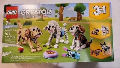 LEGO Creator 31137 3 en 1 Adorable Perros Juego de Construcción 475 Piezas Foto 1 de 2
