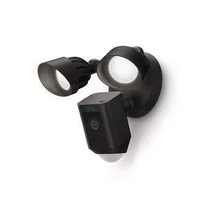 Ring Floodlight Cam Wired PLUS Outdoor Wired Full HD Surveillance Camera - Black - Picture 1 of 2
