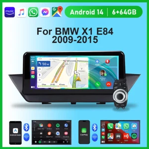 Autoradio para BMW X1 E84 2009-2015 Carplay Android 14 GPS Navegación WIFI con iDrive - Imagen 1 de 17