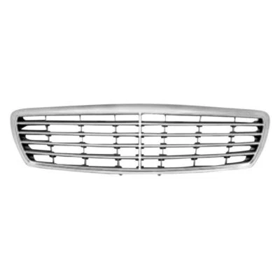 Chrome Gray Grille For 2003-2006 Mercedes-Benz E-Class MB1200134 211880038372 - Image 1 of 2