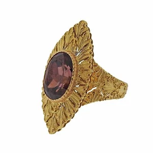 Buccellati Ring 18k Gelbgold Zirkon  - Bild 1 von 4