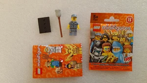 Lego Minifigures serie 15 71011 - homme balais ( # 9) - Picture 1 of 1
