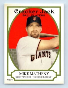 2005 Topps Cracker Jack Mike Matheny San Francisco Giants #228A - Picture 1 of 2