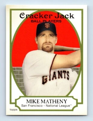 2005 Topps Cracker Jack Mike Matheny San Francisco Giants #228A - Image 1 of 2