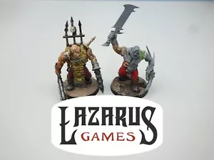 Warhammer 40k Chaos Space Marines - Chaos Ogryn Conversions (painted) - Picture 1 of 6