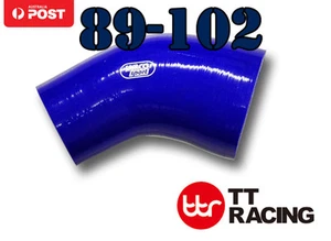 3-ply Silicone 45 Degree Elbow Intake Hose (89mm - 102mm / 3.5" - 4") - Picture 1 of 2