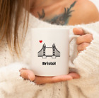 Bristol City Mug - Clifton Suspension Bridge Coffee Mug - Bristolian Coffee Mug