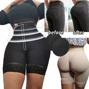 Padded Bum Boyshorts Hip Pants Enhancer Panty Shaper Booty Butt Lifter Underwear - Picture 1 of 28
