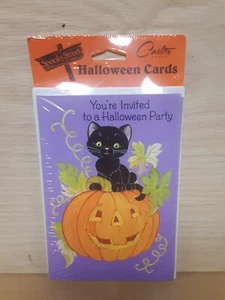 Paquete de 8 tarjetas de inventario de Halloween Spooky Street de colección - Imagen 1 de 2