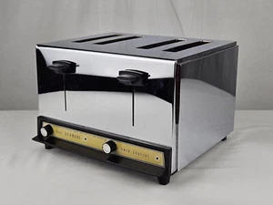 Tostadora SEARS Kenmore 4 Rebanadas DE COLECCIÓN Acabado Cromo Modelo 303.6321.0 - Imagen 1 de 10