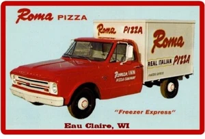Refrigerador/imán caja de herramientas Roma Pizza Chevrolet camión eau Claire WI - Imagen 1 de 1