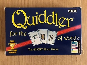 Quiddler by Set Enterprises Juego de Cartas de Palabras Cortas y Solitario para Diversión de Palabras - Imagen 1 de 1