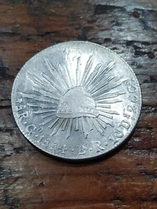 Mexico - 1884 GO BR - Silver 8 Reales - Picture 1 of 8