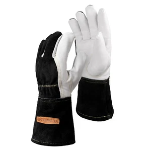 Guantes TIG de piel de cabra premium YESWELDER - True Fit cuero de grano superior de alta destreza - Imagen 1 de 9