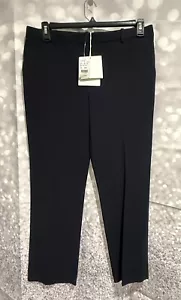 Pantaloni Emm The Row Dark Navy nuovi con etichette prezzo al dettaglio consigliato $ 1.120 - taglia 8 - Foto 1 di 4