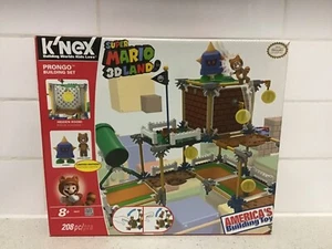 K'NEX SUPER MARIO 3D LAND PRONGO BUILDING SET LIMITED EDITION TANOOKI MARIO - Picture 1 of 8