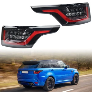 Left+Right LED Tail Light Rear Brake Lamps For Land Range Rover Sport 2018-2022 - Picture 1 of 19