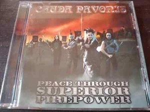 CAUDA PAVONIS - Peace Through Superior Firepower CD New Wave / Goth Rock - Picture 1 of 4