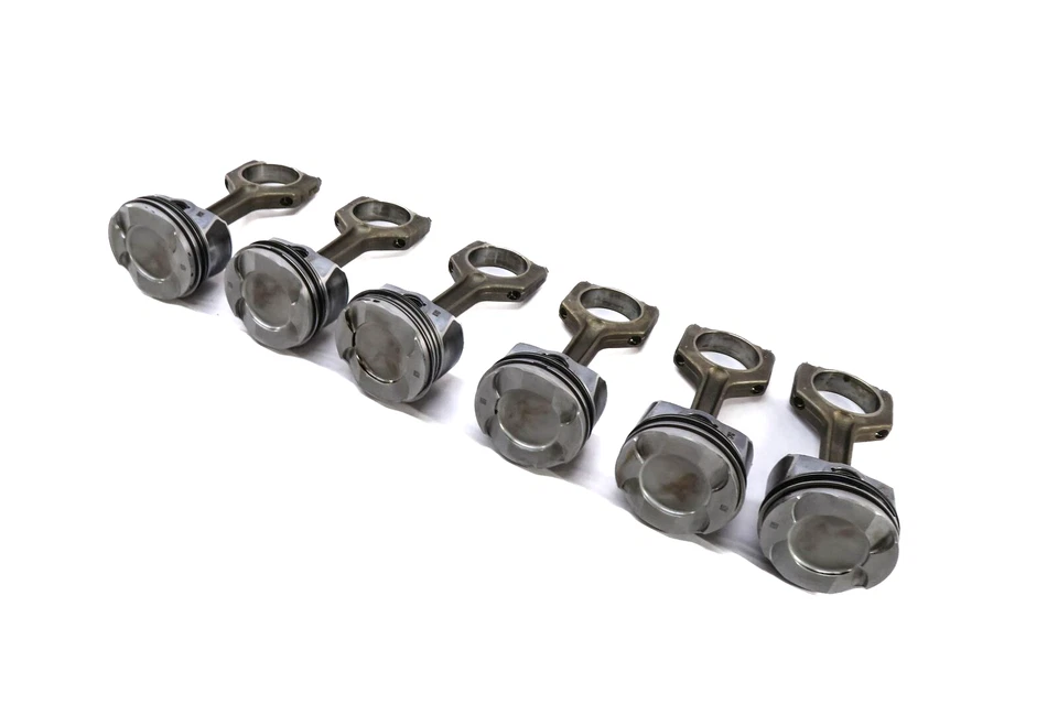 2010-2014 BMW 1/3/4/5/6/7/X1/X3/X5/X6 3.0L N55 TURBO ENGINE PISTON & ROD SET-6 - Image 1 of 4