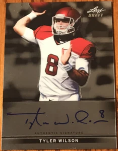 2013 Leaf Metal Draft Autograph SP Tyler Wilson #BA-TW1 Arkansas Razorbacks - Picture 1 of 2