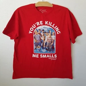 The Sandlot Youth XL You're Killing Me Smalls T-Shirt Short Slv Graphic Tee Red - Picture 1 of 6