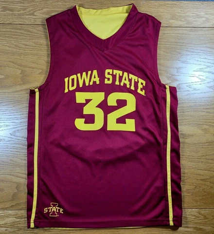 IOWA STATE CYCLONES Basketball Jersey M Men's Medium - SOLD AS IS - NEEDS REPAIR Cover