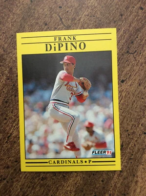 1991 Fleer #632b Frank DiPino, Cardinals    nm  ib - Image 1 of 3
