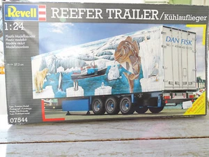 Revell Modello Da Assemblare In Plastica 1/24 - Rimorchio Reefer Frigo 07544 - Foto 1 di 1
