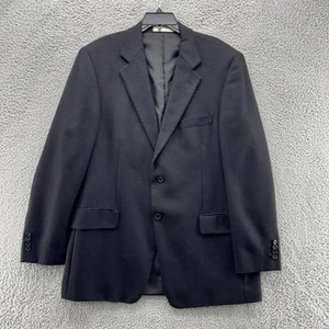 John W Nordstrom x Loro Piana Schwarz 100% Kaschmir 2-Btn Blazer Jacke 44 L - Bild 1 von 22
