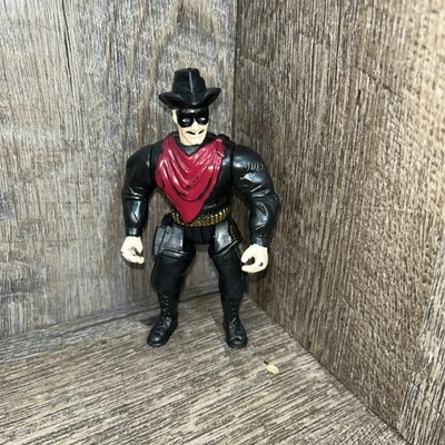 VINTAGE BOOTLEG KO ZORRO 5”COWBOY MASKED AVENGER  FIGURE RARE! Foto 1 de 4