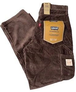 LEVI'S MENS 568 LOOSE STRAIGHT CARPENTER CORDUROY PANTS 30 X 30 - Picture 1 of 3