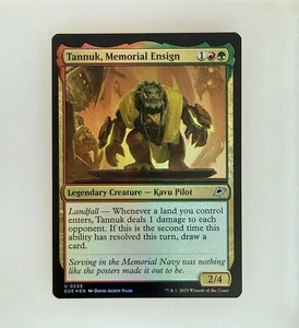 Magic the Gathering: Tannuk, Memorial Ensign Edge of Eternities Foil NM - Picture 1 of 2