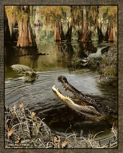 BENARTEX - Realtree by Sykel Studio - Alligators Cotton W43 - Panel - PL1257 - Picture 1 of 1