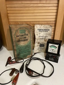 Vintage SEARS Automotive Testing Instrument No. 2187 Original Packaging Untested - Picture 1 of 23