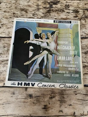 Tchaikovsky Nutcracker Suite/Swan Lake HMV Concert vinyl lp plays nicely ballet - Image 1 of 4