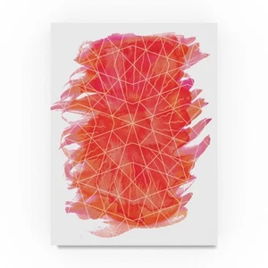 Trademark Fine Art Erin Clark Geometric Fire 1, 14x19-Inch - Picture 1 of 1