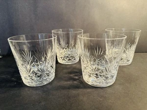 Set Of 4 St. Louis Massenet 4” Old Fashion Rocks Tumblers Glasses Retail $1,060 - Picture 1 of 18