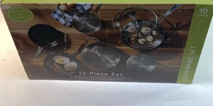 DASH-OF-THAT 10 Piece Stainless Cookware Set (OPEN BOX) - Picture 1 of 5